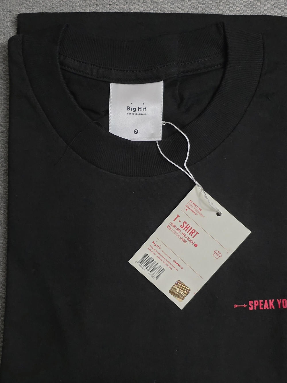 Love Yourself Tour T-shirt | New with Tags | Official Tour Merchandise